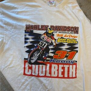 Harley-Davidson White Graphic Tee